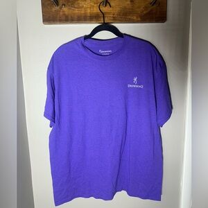 Browning Men's Purple T-Shirt, XL